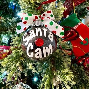 Set of 2 Handmade ornaments.